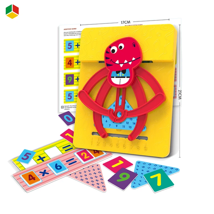 Qunsheng ранняя головоломка, обучающая игра с памятью, математическая обучающая игрушка для детей