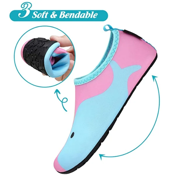 Summer Beach Boys Girls Barefoot Water Shoes Non-Slip Kids Aqua Socks Outdoor Sports Shoes - Image 6