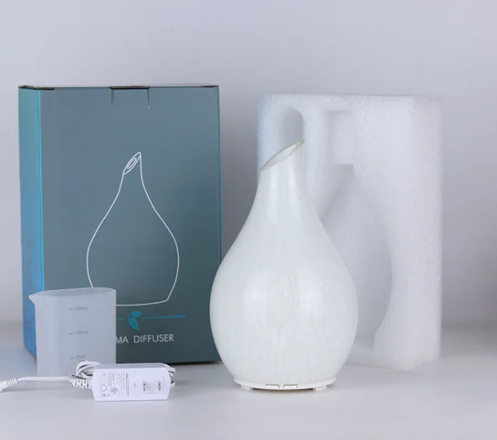 Details about   Aroma Art Glass LED Ultrasonic Electric Oil Diffuser Aromatherapy 