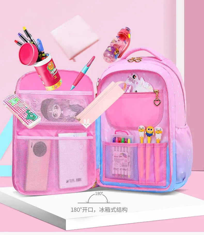 2023 Hot Sales Schoolbag Primary School Students Gradient Wholesale ...