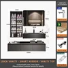 150Rock Slab Hot-Bent Integrated Basin+smart mirror