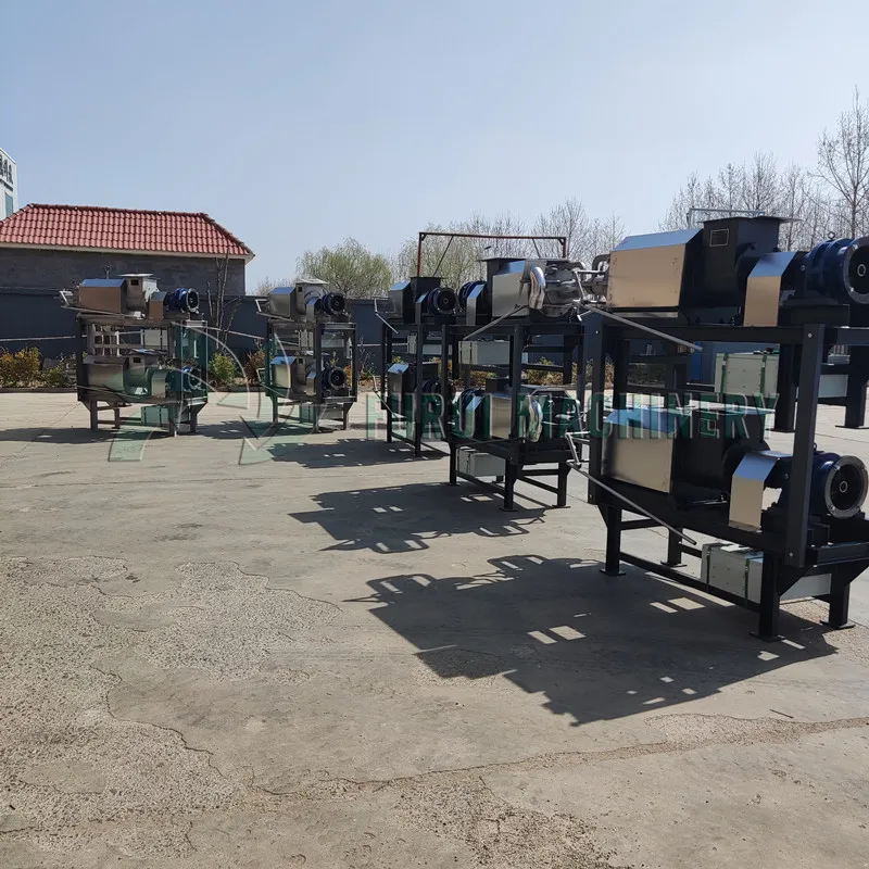 Animal manure dewater machine/screw extrusion solid-liquid separator/cow dairy farming equipment