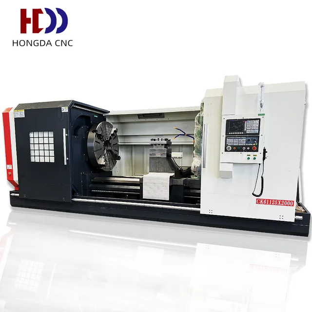 China Automatic Metal Turning Heavy Duty ck61100 ck61125 ck61140  Cnc Lathe Machine For Sale
