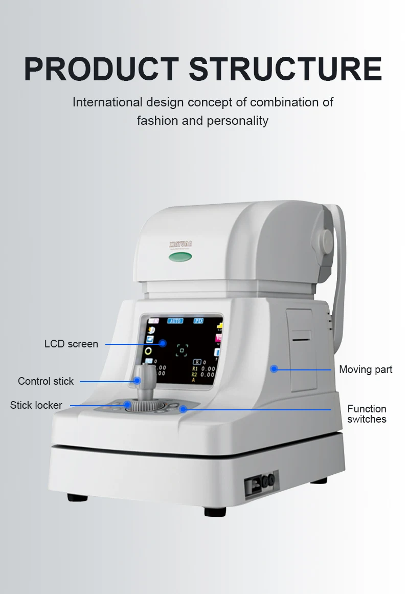 Auto Refractometer Optical Measurement System Auto Refractometer Keratometer FA-6100 With Best Price
