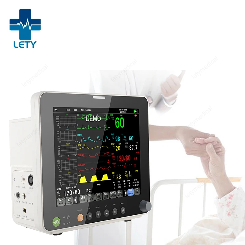 12.1 inch high resolution color TFT display clinic use hospital Monitor