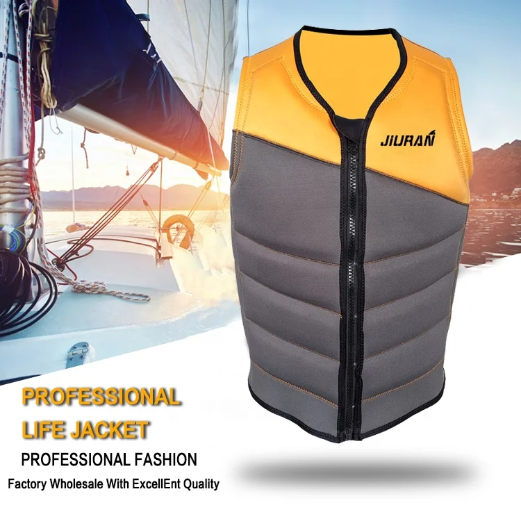 JIURAN оптовая продажа спасательные жилеты для взрослых плавучий жилет водных видов спорта рыбалки