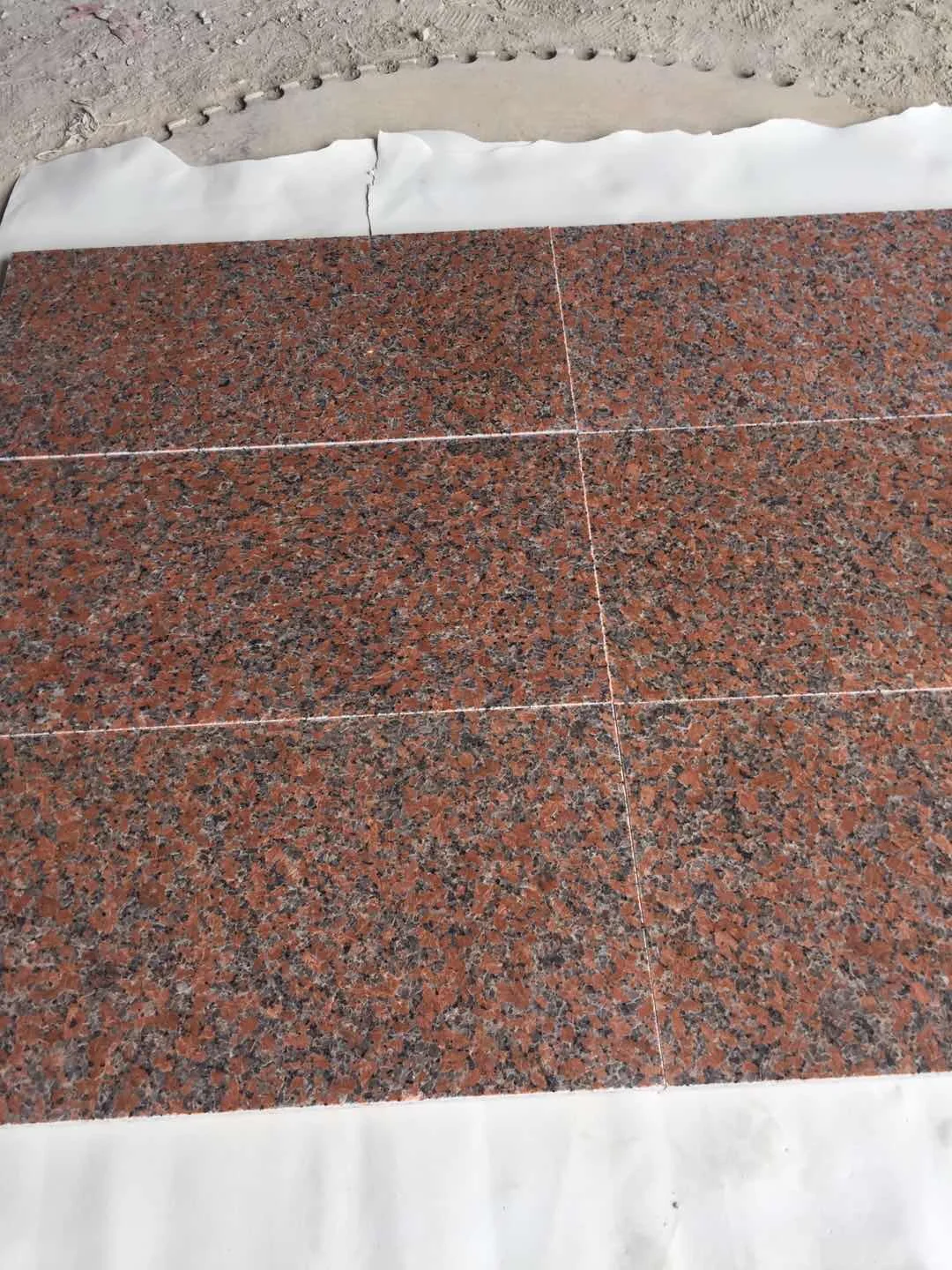 Red High Quality Maple Red G562 Granite Floor Tiles