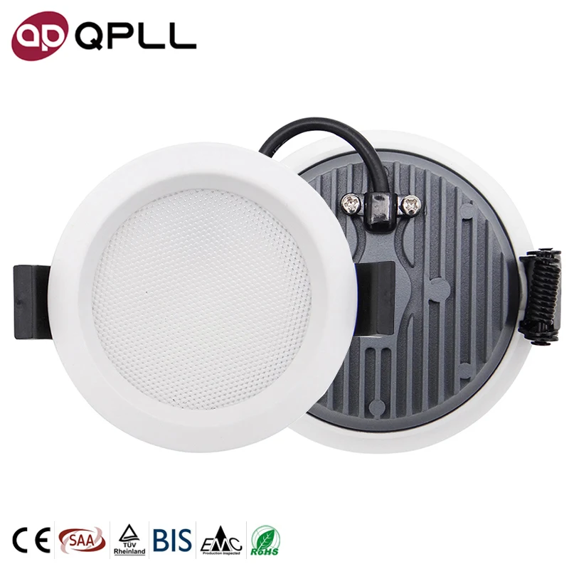 Профессиональный потолочный светильник IP44 для помещений, алюминиевый корпус, 10 Вт, 15 Вт, 24 Вт, 30 Вт, 3CCT SMD, круглый потолочный светильник, светодиодный точечный светильник