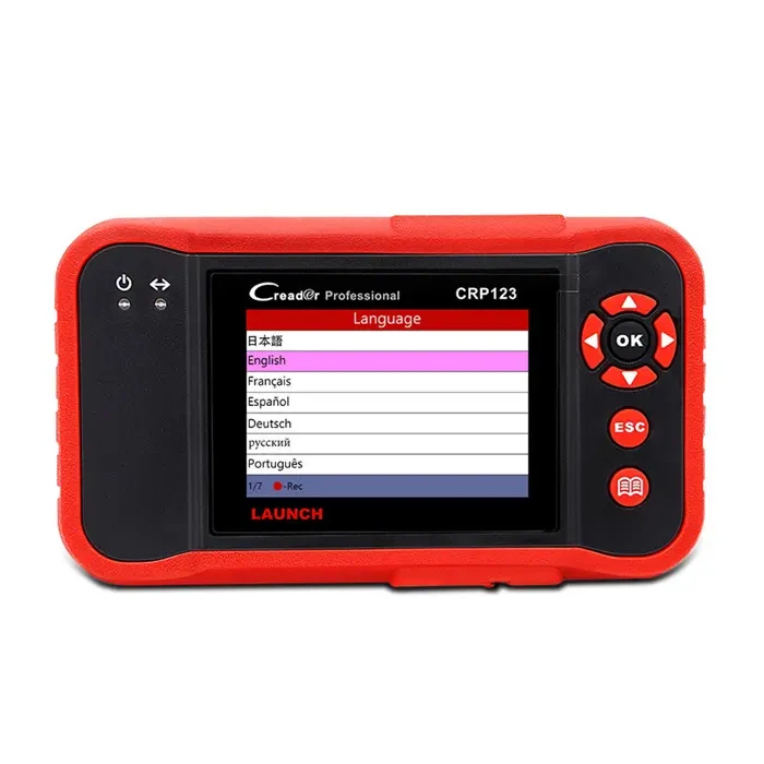 LAUNCH Creader Professional CRP123 Global Version Car Code Reader Scan Tool CRP 123 Update Online