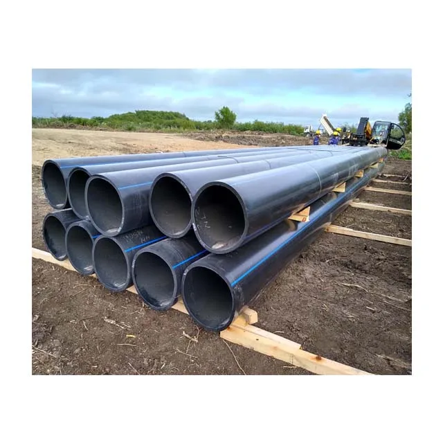 16in Plastic Black PE100-RC HDPE Pipe for Water System