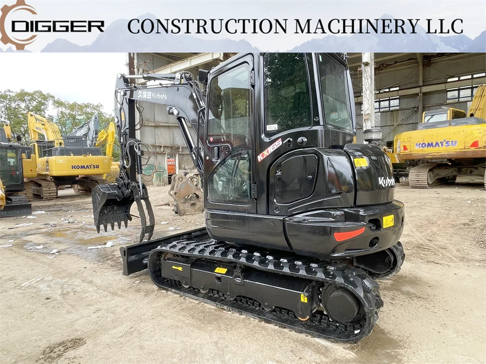 5.5 Ton Mini Used Excavator Kubota Kx165 DPF 90% New Good Condition for Sale 2022 Machine Hydraulic Crawler