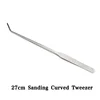 27cm sanding curved tweezer