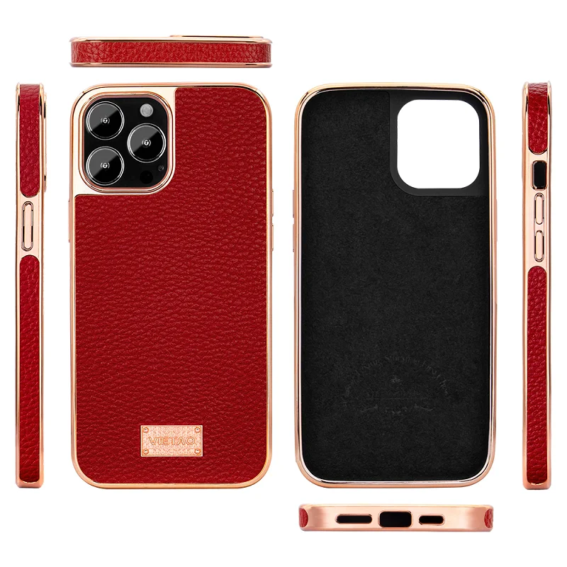 Brand Designer Leather Luxury Phone Cases for iPhone 13 PRO Max