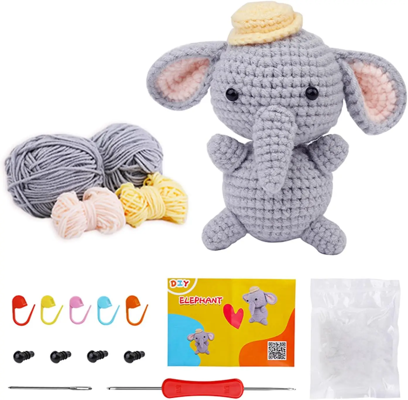 Sewing Amigurumi Crochet Toys - Cute Knitted DIY Kits
