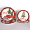 Assiettes en carton de 7 pouces