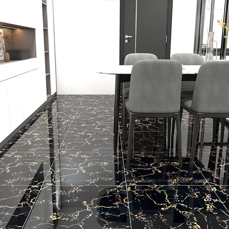 Lounge Black Polished Porcelain Floor & Wall Tiles SAMPLE SALE 30x60 & 60x60 
