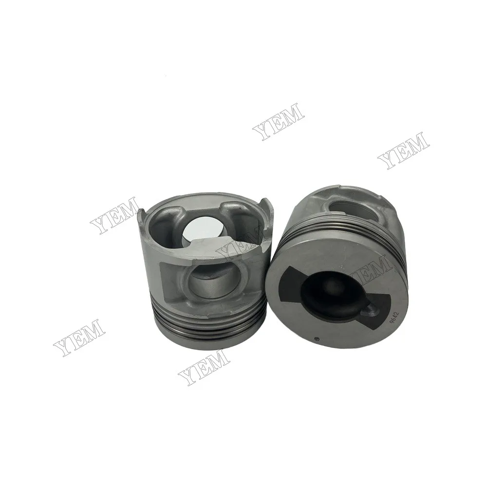 Hot Selling Engine Piston Kit With Pin CIR-CLIP For Isuzu 6WG1 Excavator Truck Lawn Mower Marine Engine