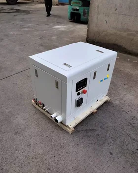 JC Factory Boat Marine Genset Super Mini 3KVA 5KW 6KVA Silent Single 3 Phase Fischer Sea Water Cooled Ship Marine Generator