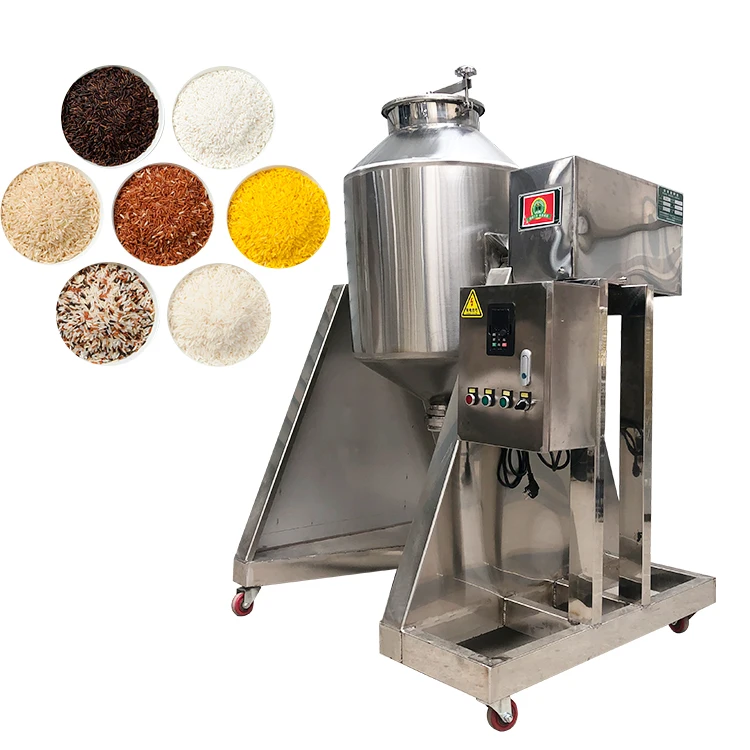 Industrial Drum Mixer Fruit Smoothie Powder Mix Machine For Drink Instant Automatic Pvc Mixing Mills