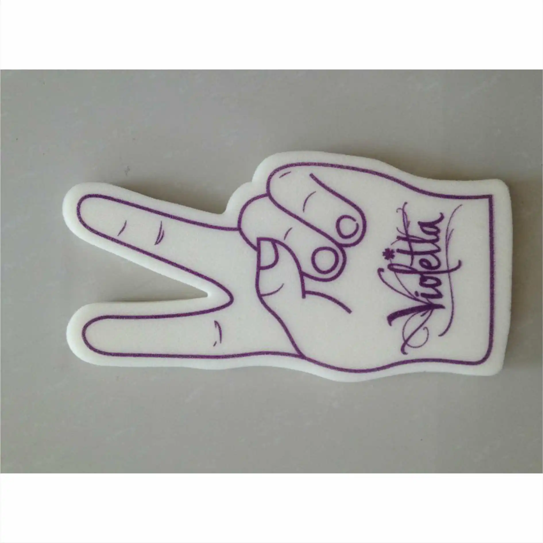 Новое поступление гигантская губчатая рука с логотипом на