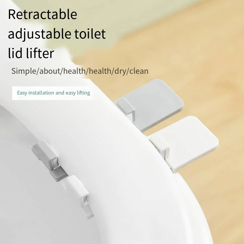 Japanese retractable toilet lid lifter non-dirty hand lift toilet lid lifter lift toilet lid handle supplier