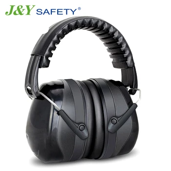 Cyrank Hearing Protection Ear Muffs, Foldable Earmuff Noise