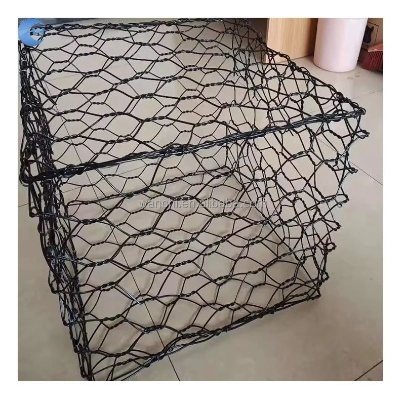 Nylon Polyester Netting Rock Stone Cage Net Bag Gabions Bag Nettings for Stream Bank Erosion Control