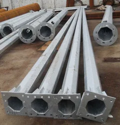 Txsolar 10 м 5 мм толщина стенки на открытом воздухе квадратная оцинкованная мачта уличного фонарные столбы осветительный столб для стоянки с двуручным хватом