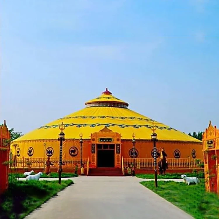 yurt special mongolian tent for resort large-scale banquets
