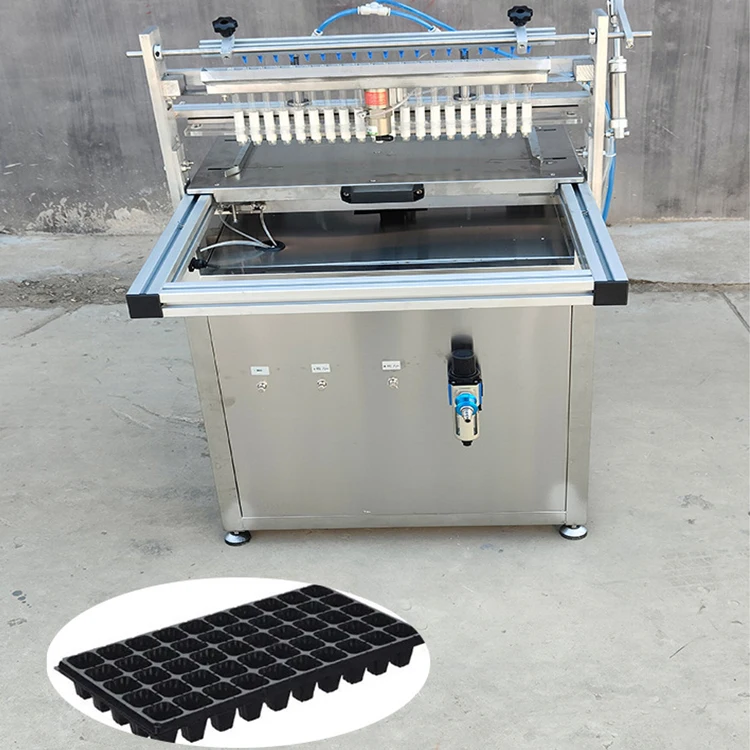 Automatic Drip-Plate Seeding Machine Vegetable Seed Point Seeder Needle Suction Turnip Seeding Machine