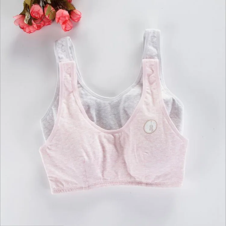 Girls Lovely Print Cotton Training Bra For Children Puberty Teen Bra  Underwear Kids Training Bras Developmental Student Vest - Buy Cute Teen  Bra,Nice