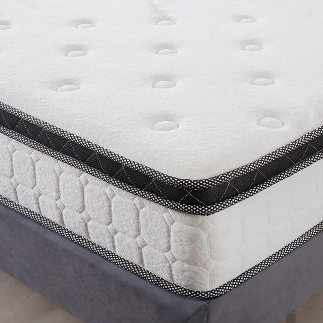 Super Memory Foam Hybrid Pocket Spring Mattress 10 Years Warranty Cheap Single Double king Queen Mattress