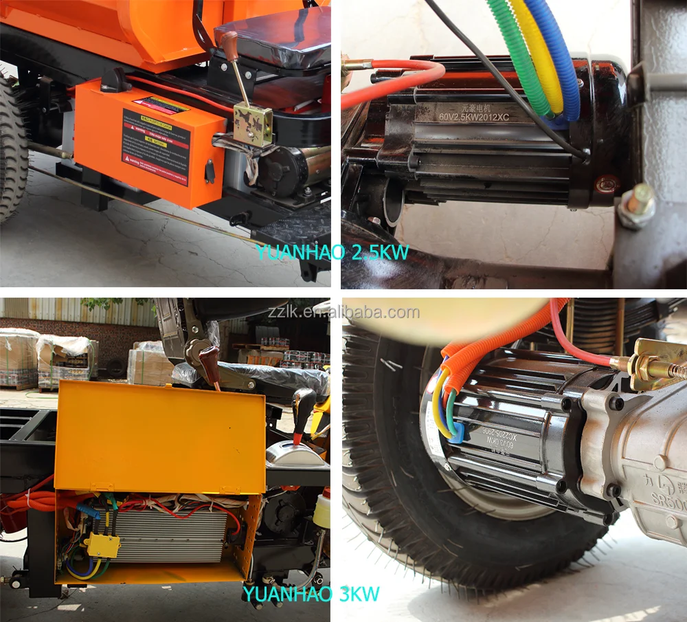 60V 3000W/4000W Electric Dumper Motor Brushless Controller, DC Motor ...