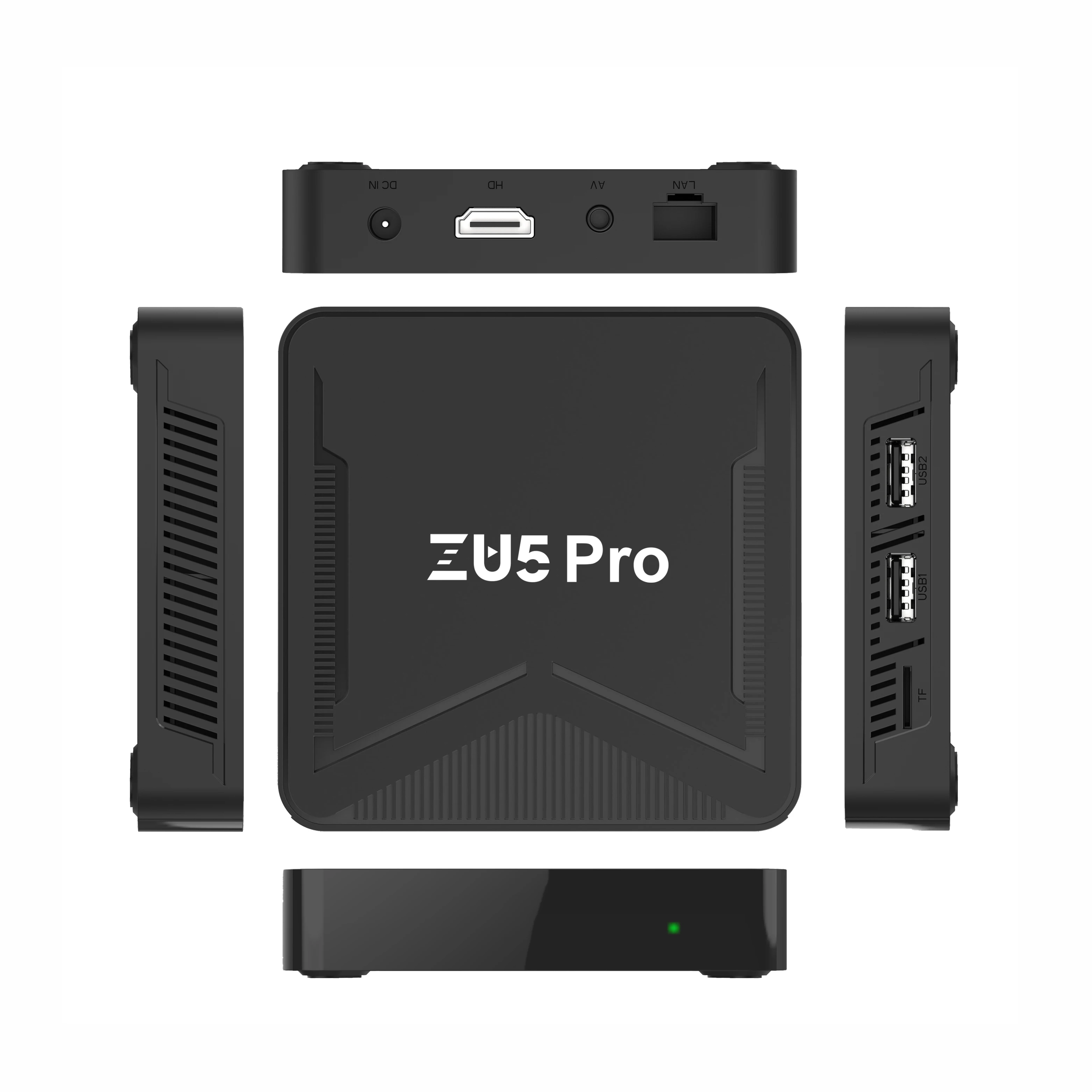 Newest TV BOX ZU5 Pro Android 14 Media Player RK3518 Quad Core 5G