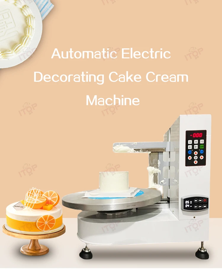 Cake Machine Decorating Automatic Decorate Commercial Icing Cakes