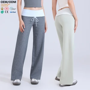 XW-CK3548 Women's Training Clothes Ladies Casual Women's Gym Pants Leggings High Waist Sweatpants Logo Jogging Pants for Ladies