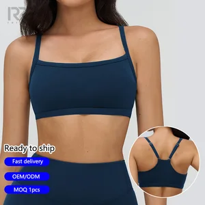 Roregal New Arrival Women Adjustable Straps Sport Bra Fitness Casual Workout Running Sports Yoga Bra
