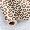 Brown Leopard Print