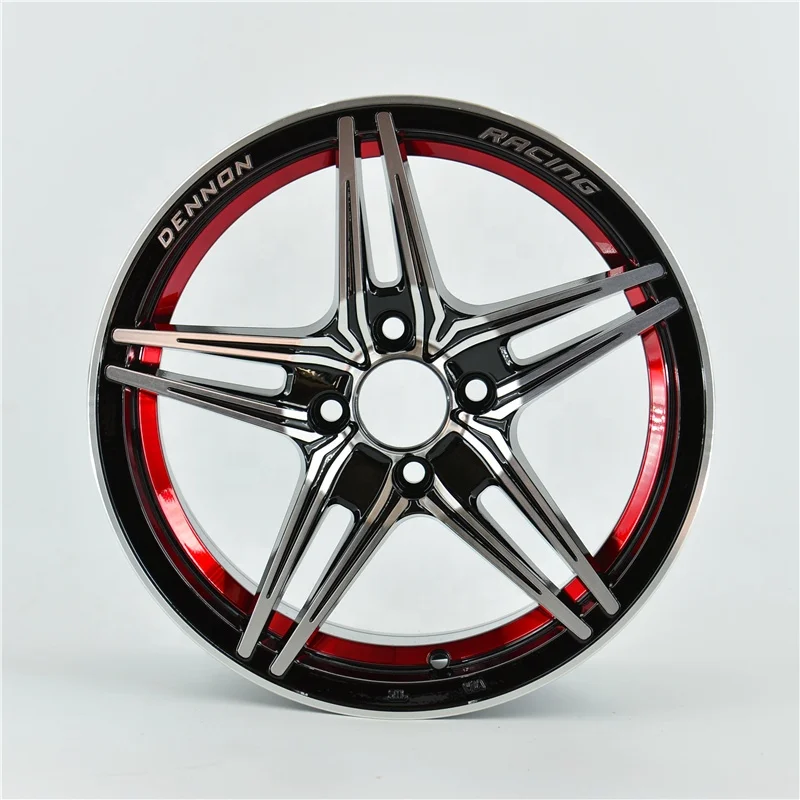 DM622 Factory Customized Aftermarket 4 Hole Car Rims Alloy Wheels 15 Inch