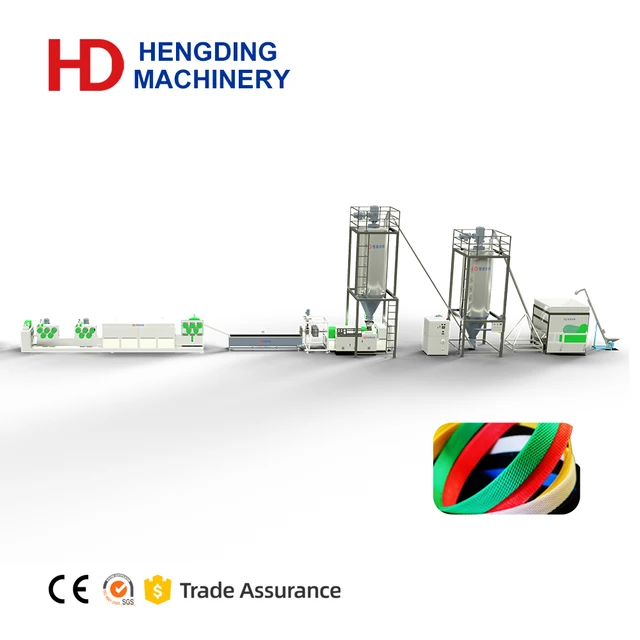 Hot Sale Strap Extruder Plastic Band Production Line PP Tape & PET Packing Belt Strapping Machine with 1-Year Warranty