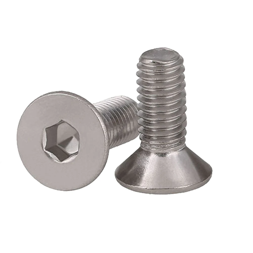 M2 M2.5 M5 M6 M8 Stainless Steel Din965 Hex Socket Head Flat ...