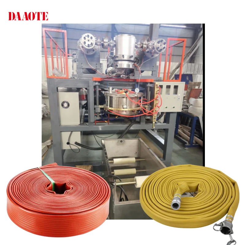 High Tenacity Polyester Circular Weave Jacket Fire Lay Flat Hose Produce Machine