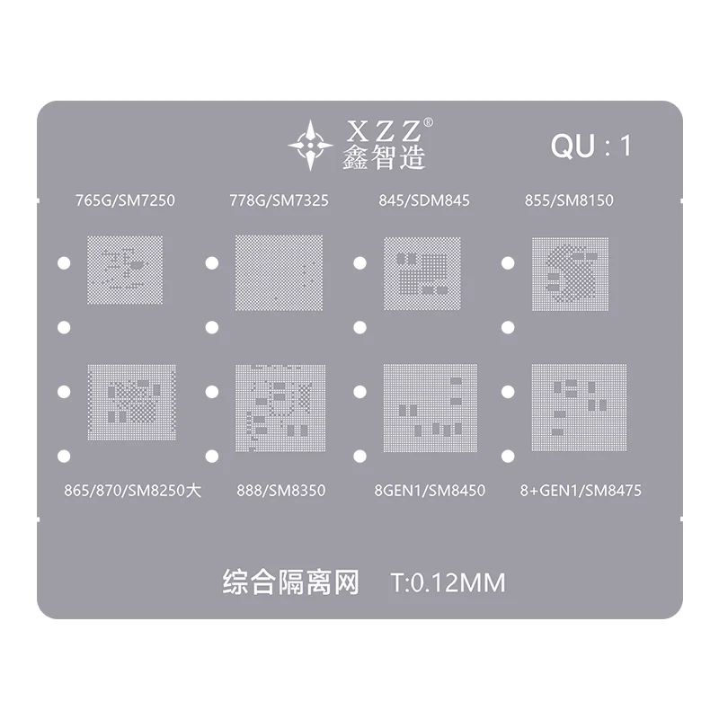 XZZ L23 Universal CPU Reballing Station Magnetic Auto Clamping BGA Tin Planting Table for Chip Repair