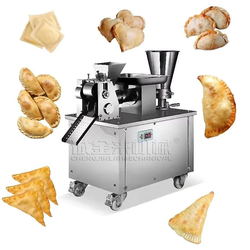 Low Labor Automatic Mini 80 Dumpling Wrapper Somosa Empanada Spring Roll Dumpling Making Machine for Home Price