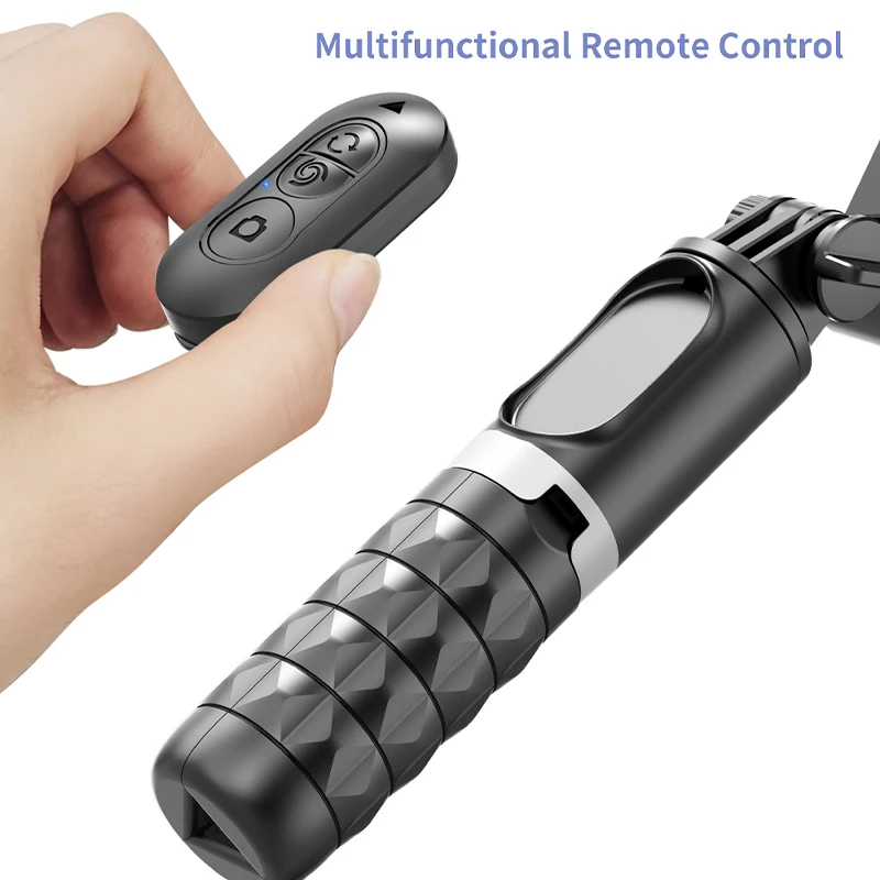 Gimbal Stabilizer Lamp Face Tracking With App Rotation Wireless  Selfie Stick Tripod Desktop Support With Beauty Fill Light Q18