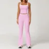 pink  Flare legging