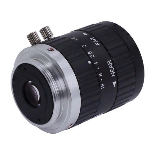 5.0MP C-mount 12mm CCTV Lens 2/3" F1.4 Prime ITS Camera FA Lenses