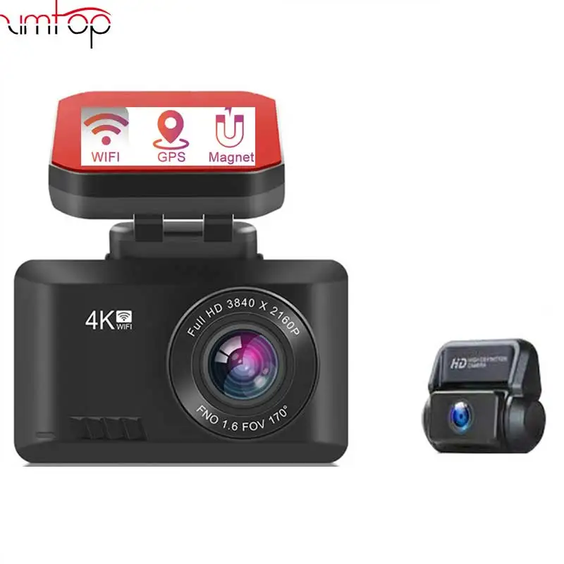4K ドライブレコーダー 2.4インチ液晶 ジェスチャー撮影 WiFi GPS搭載