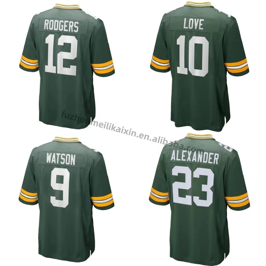 Wholesale Green Bay City Stitched American Football Jersey Men's