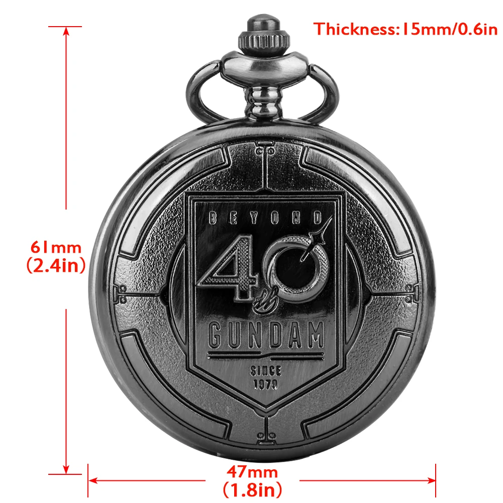 Montre De Poche Vintage SANGCCA à Quartz - Chaîne Acier Inoxydable - Cadeau Élégant Homme/Femme - Style Rétro